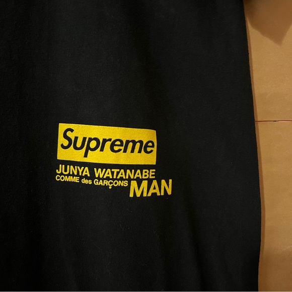 Supreme x Junya Watanabe Comme Des Garcons Man Nature Tee Graphic T-Shirt Size L - Picture 7 of 13